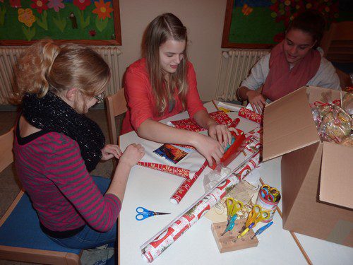 Adventbasteln 1 Nov. 2014