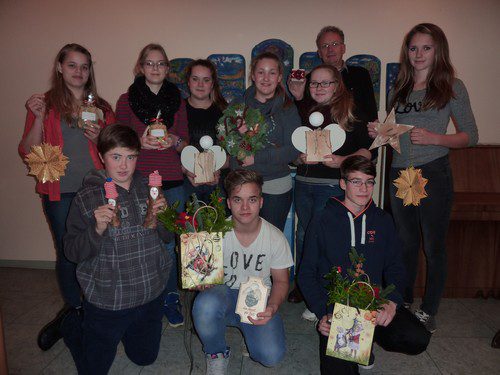 Adventbasteln Nov. 2014